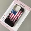 American Flag Case For iPhone 17 16 15 14 13 12 11 Pro Max Silicone Leather Cover Iphone 13 15 16 17 Air Pro Max TPU Cover