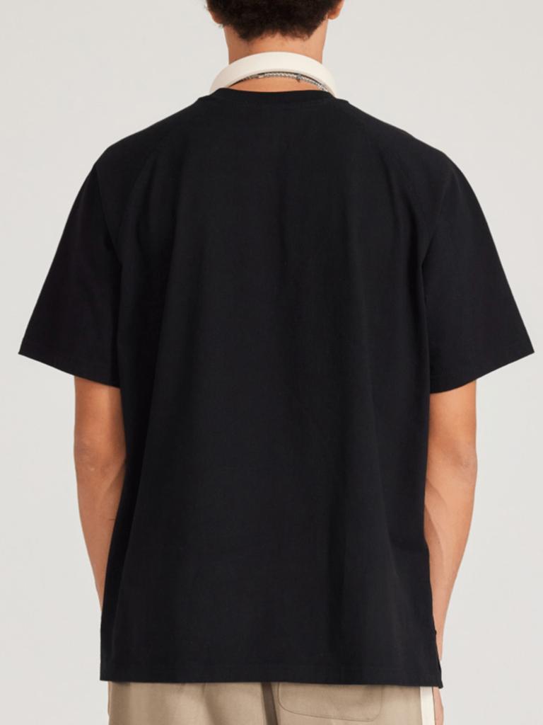 Cotton T Shirt White Duck with Hat and Gun Little Man Graphic Print Casual Wear for Men