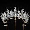 Hot Sale Yiwu Market Bridal Crown Zircon Diamond Hair Accessories Wreaths & Tiaras for Wedding Bride & Girl Direct from China