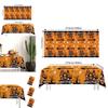 Halloween Disposable Tablecloth With Ghost And Castle Print For Party Decor