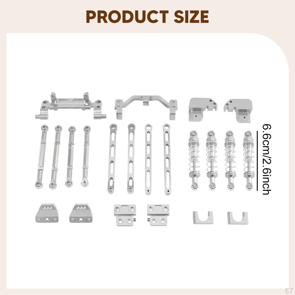 Aluminum Alloy Axle Rod for RC Cars, Assembly, Replacement Part 1/12 MN82Pro, MN82 And MN82S