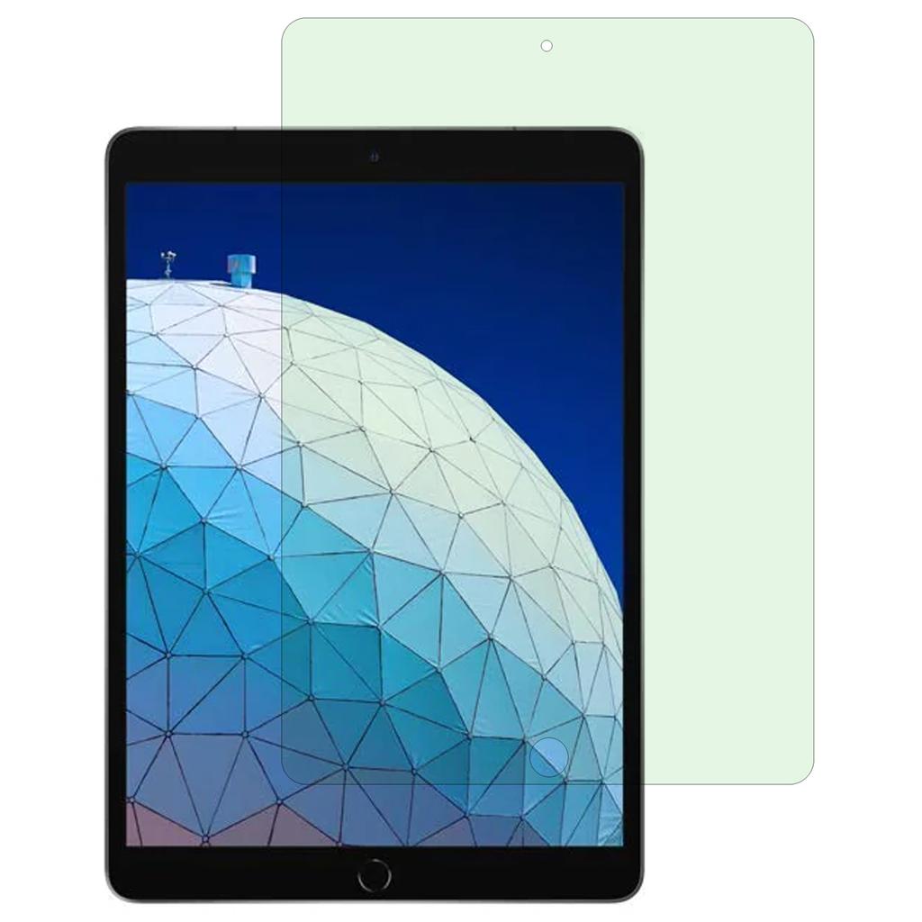 For iPad Air 10.5 inch (2019) Screen Protector Anti-Green-Ray Eye Protection 0.3mm Arc Edge Tempered Glass Tablet Film