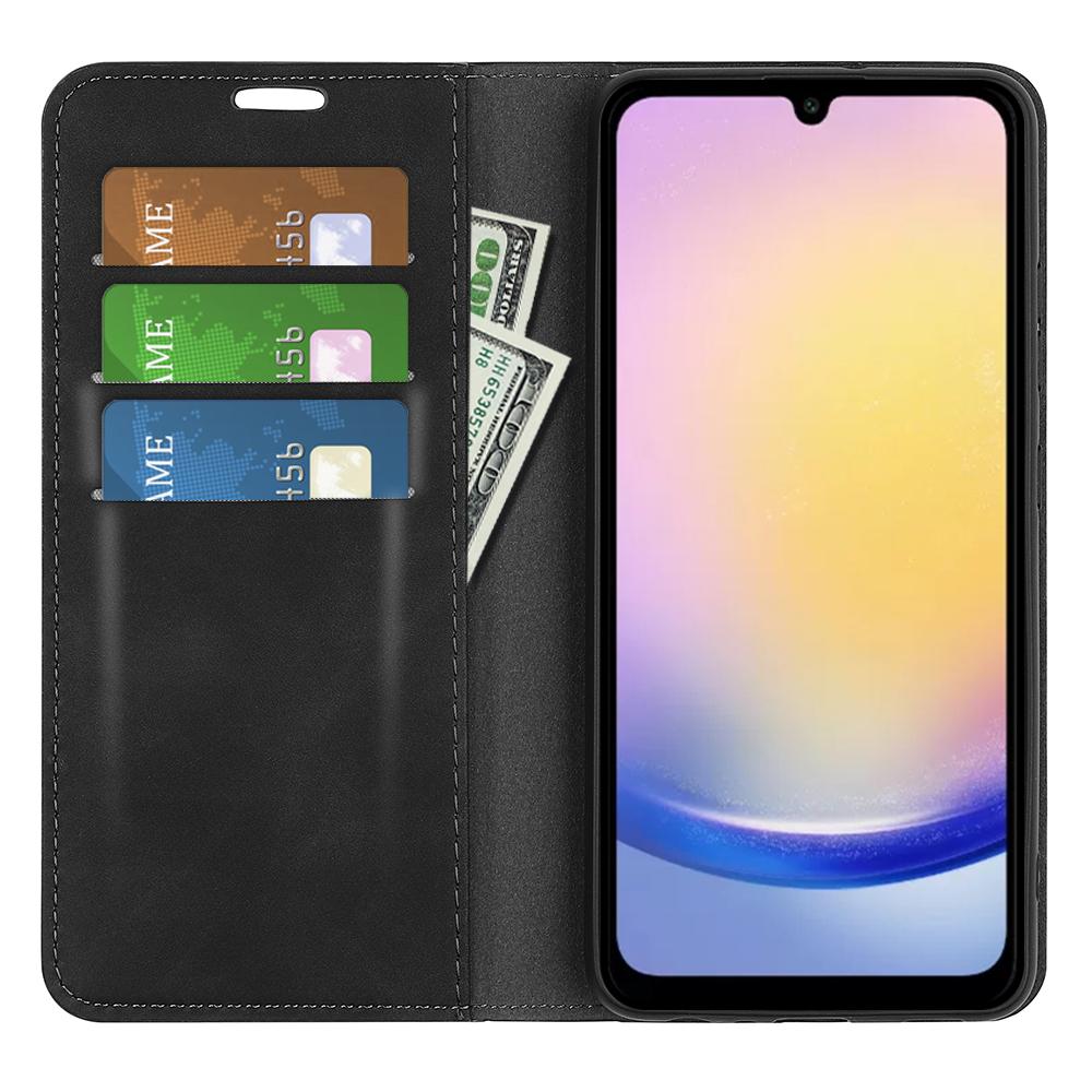 

For Samsung Galaxy A26 5G Case Skin-Touch Leather Wallet Phone Cover Blue
