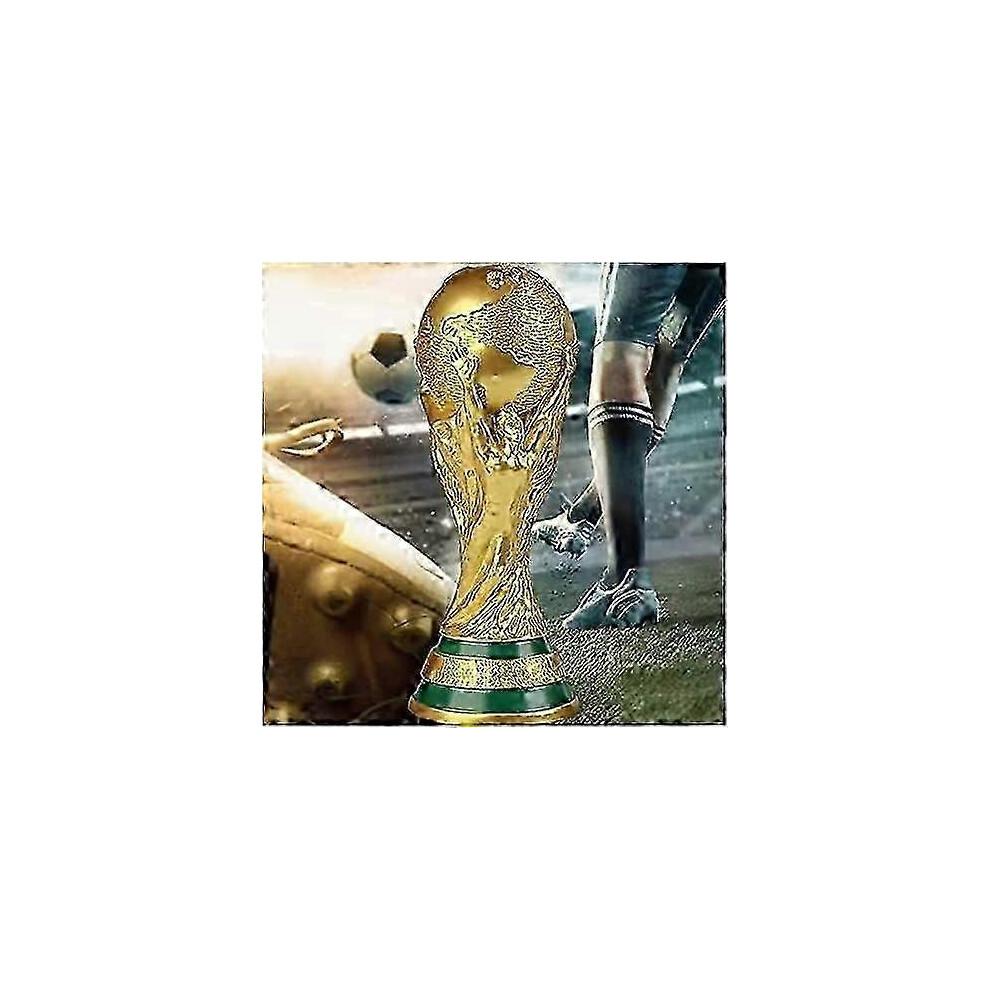 (36 centimetri) Trofeo di calcio della Coppa del mondo Replica in resina modello trofeo regalo souvenir per tifosi di calcio