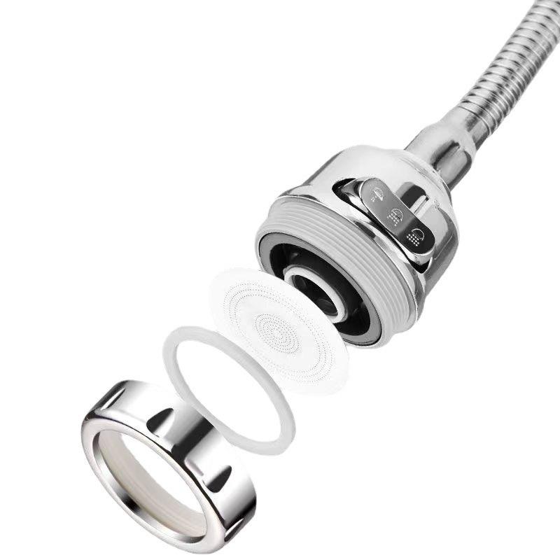 Kitchen Sink Pressurized Faucet, Two-speed and Three-speed Anti-splash Water Wonder, Universal Extension Device for Dishwashing Nozzle