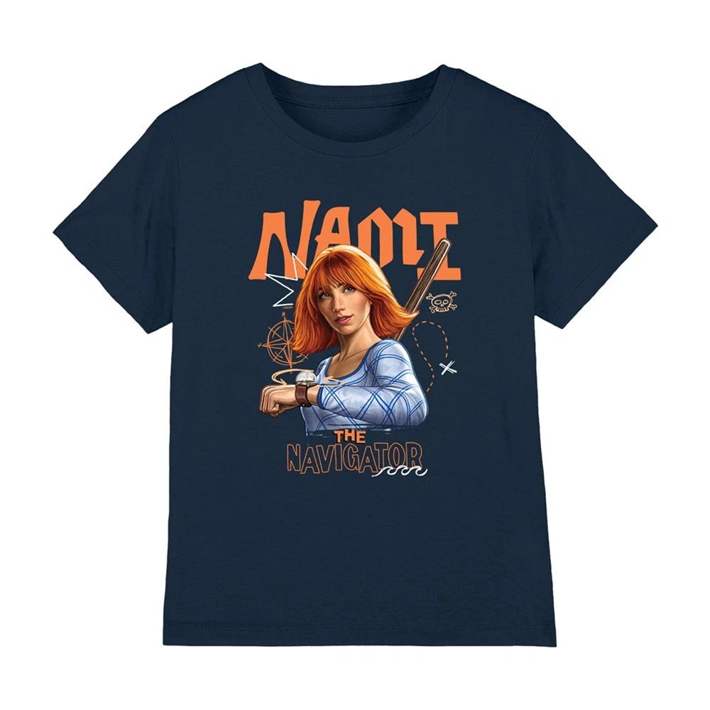 

Nami The Navigator Kids T-shirt 7-13 Years, Navy 130