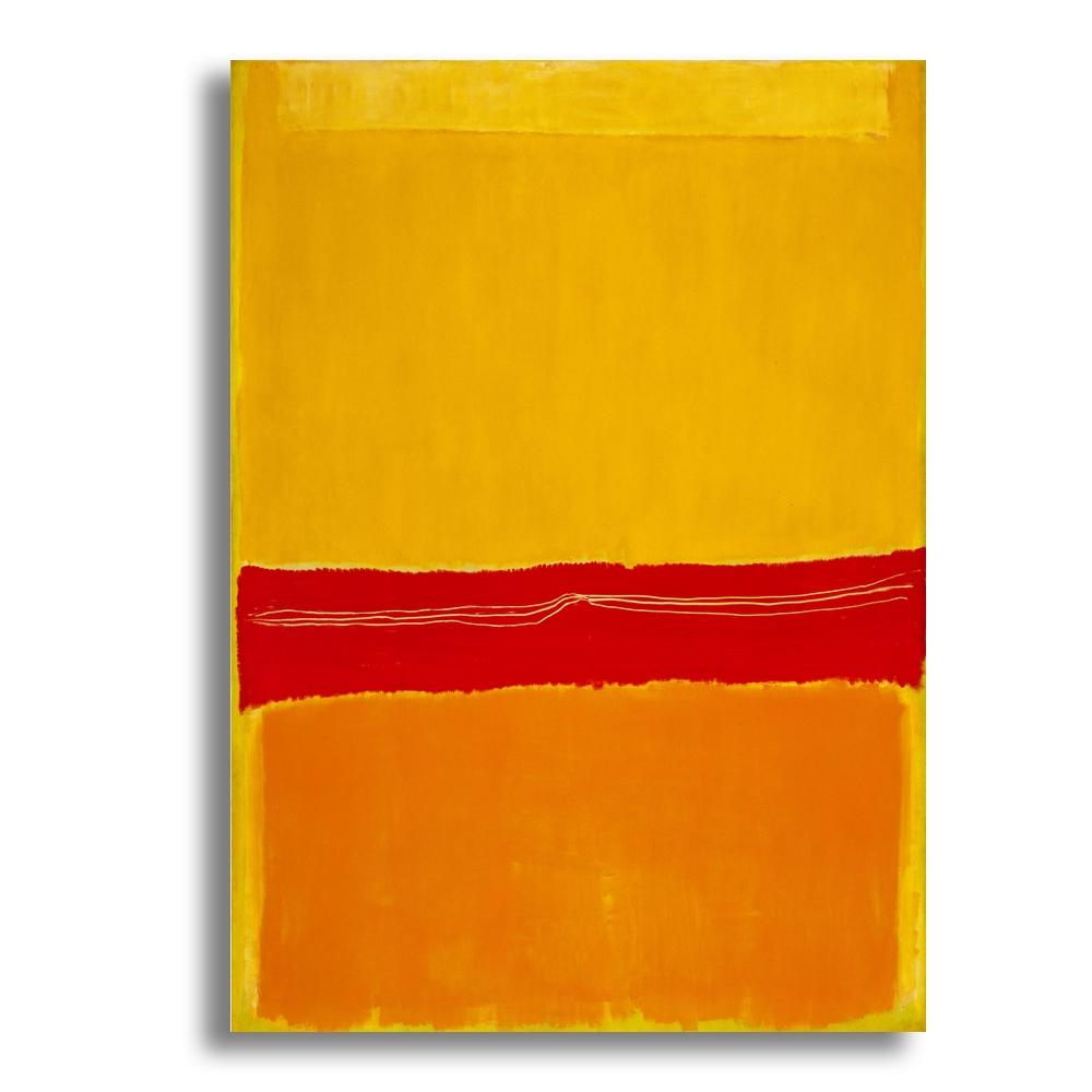 Mark Rothko Canvas Wall Art Mix of Colors Print Posters Picture Abstract Painting for Living Room Home Decor Mural Cuadros Gift
