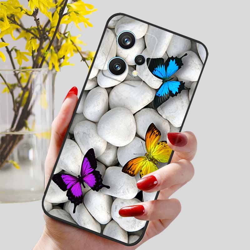 Lovely Beautiful Phone Cases For Realme 9 5G Case Silicone TPU Soft Bumper for Realme 9 Pro+ Plus 5G Realme9 9Pro Protect Capa