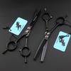 Freelander A Word, Black, Left Hand Hair Scissors, Hair Scissors, Flat Scissors, Bangs Scissors, Thin Scissors