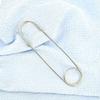 150mm Extra Large Safety Pin, 2.0mm Wire, Irregular Iron, Clothing & DIY Jewelry Accessory