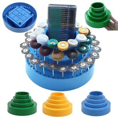 Yasumai Jewelry Storage Box Accessories For Rotary Tool Drill Bit Bur Holder Grinding Polishing Wheel Head Needle Organizer