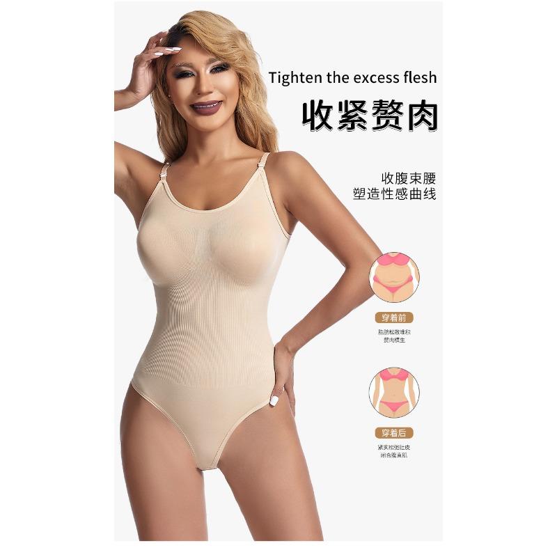 Women S Tummy Control Shapewear Bodysuit Seamless Butt Lifting Body Shaper