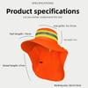 Reflective Sun Hat Anti-Sun Bucket Hat New Garden Hat  Outdoor Sports
