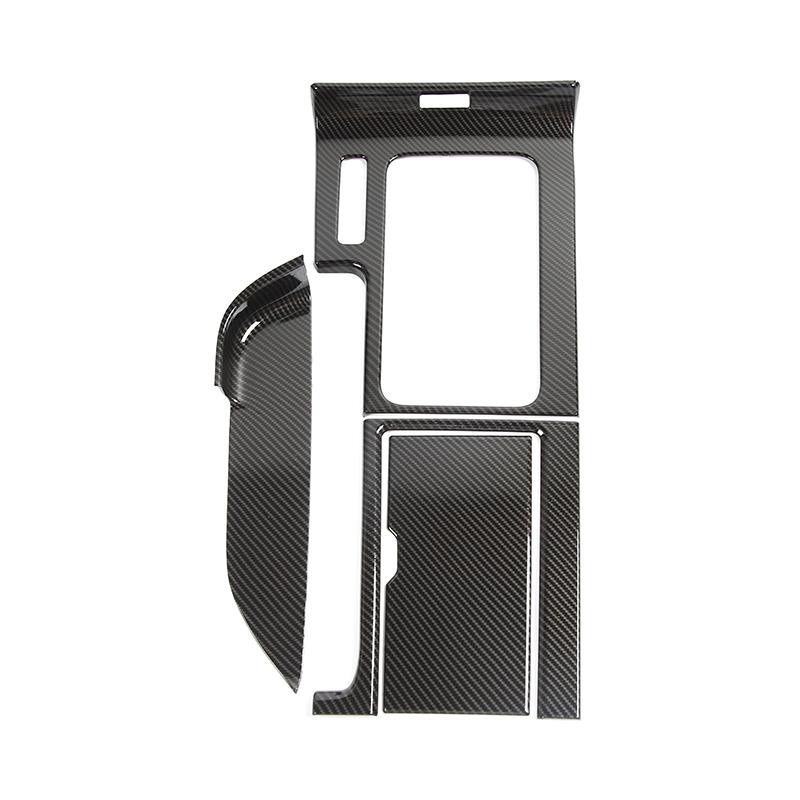 

Автомобильный держатель чашки переключения передач, декоративная панель, наклейки, подходят для Ford Mustang 2010-2014, аксессуары для интерьера из АБС-пластика углеродного волокна черного