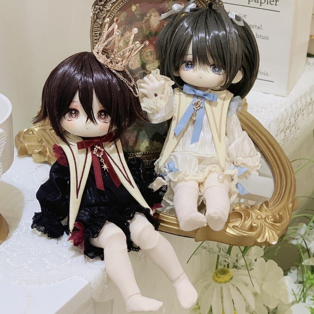 BJD doll clothes suitable for 1/6  size  Cute pajamas suit doll accessories (4 points)