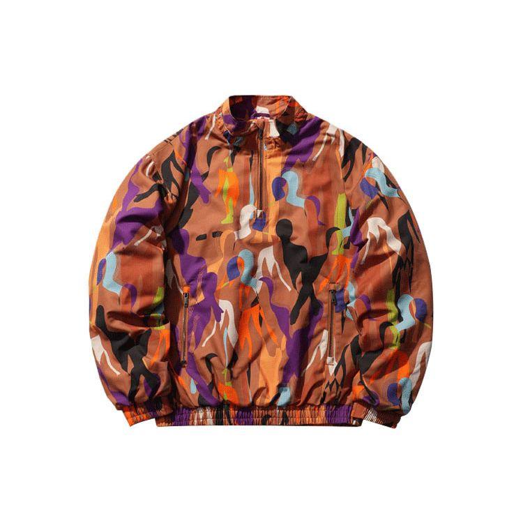 LI-NING AAER197-2 Men s Printed Half-Zip Jacket M