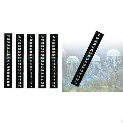 5pcs Aquarium Fishing Tank Temperature Sticker Centigrade