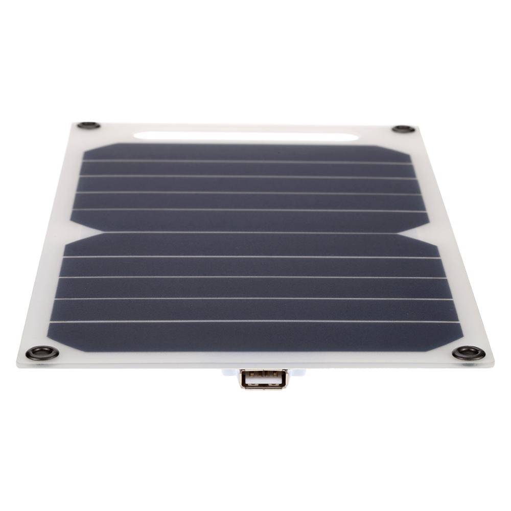 Solar Charger 10W Portable Ultra Thin Monocrystalline Silicon Solar Panel 5V USB Ports for iPhone 6s/6/Plus iPad Galaxy S6/S7/Edge/ Nexus 5X/6P High