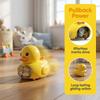 Cartoon Design Yellow Duck Launching Toy Early Education Ejection Toy Car  Educational Play