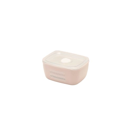 Afternoon Tea LIVING JJ22 Yamanaka Lacquer Logo Works Antibacterial Storage Container, Small, Pink