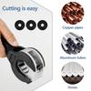 Adjustable Ratchet Pipe Cutter Stainless Steel Copper Aluminum Tubes Professional Hose Cutting Tool for Auto Repair and Plumbing