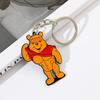 Fitness Motivational Key Ring - Funny Muscle  Figure Mickey Stitch for Women Men Keys Holder Keyring Attachment Present