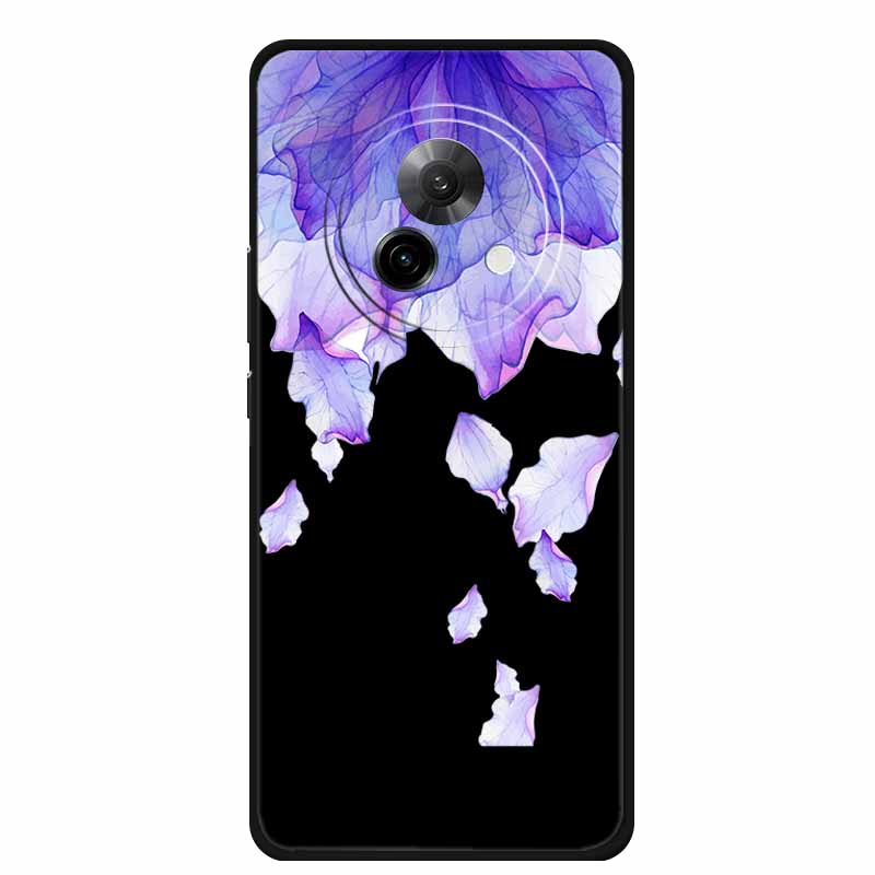 Black Silicone Case For Meizu Lucky 08 Case Luxury Protective Soft Phone Back Cover For Meizu Lucky 08 Case 6.78" Cartoon Shell