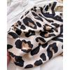 Women S Leopard Print Small Square Scarf For Sun Protection And Fashion
