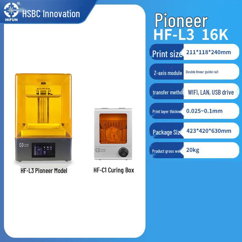 HIFUN 16K High-Precision UV Resin 3D Printer