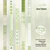 Twilight Fabric Scrap Series Washi Tape: Korean INS Journaling Essentials, 4 Fresh Designs.