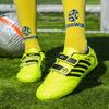 Jungen Fußballschuhe Rutschfest Verschleißfest Klettverschluss Outdoor Fußballschuhe Training Kinderschuhe