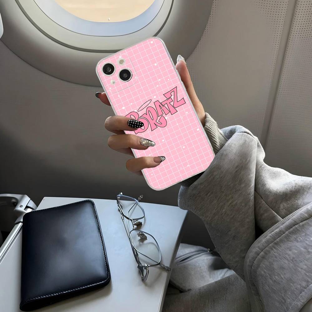 B-Bratzs Phone Case For iPhone 17 16 15 14 13 11 12 Pro Max 16 Plus Transparent