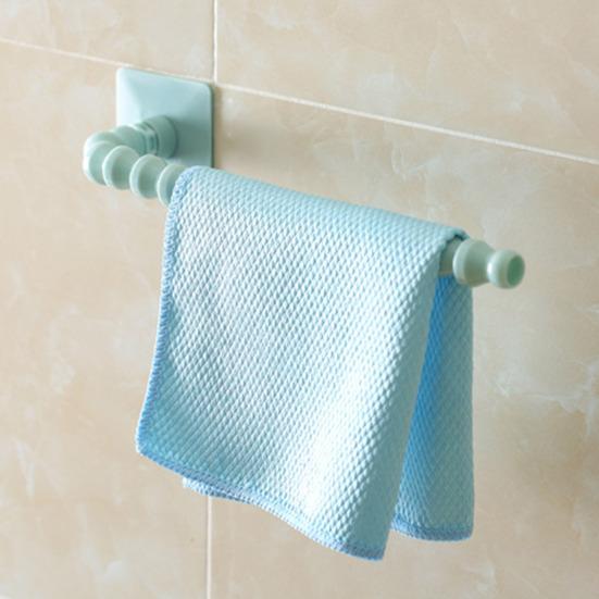 Shower Head Holder Adhesive Towel Hanger Rack Bathroom Organizer No Drilling Rack Hanger for Bath Ball Bathroom Storage Accessories