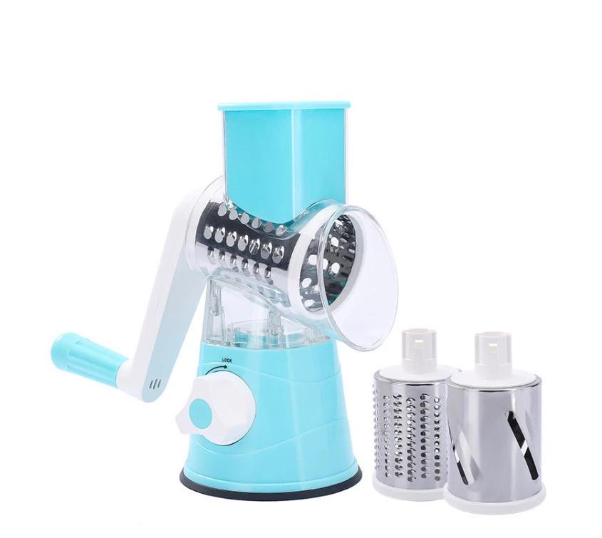 Multifunctional Roller Vegetable Cutter Hand Crank Garlic Potato Shredder Manual Carrot Cheese Grater Tools Kitchen Accessories