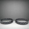 Elastic Black Gallstones Bracelet Jewelry Men Bangle Trendy Square Bead Wristband  Vacation