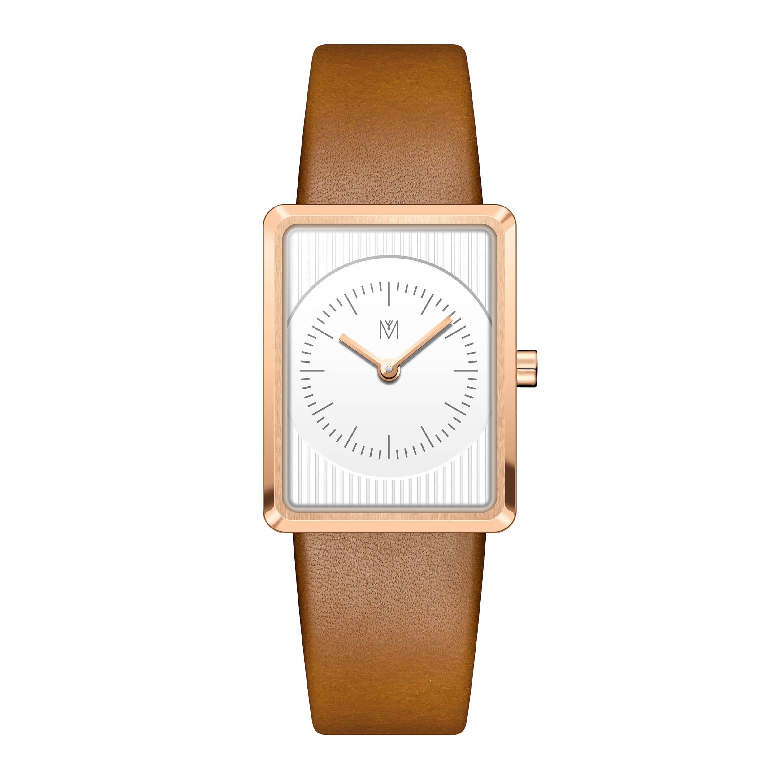 

Maven Watches 26mm THE DECO SERIES Square Type Watch Minimal Fashion Watch Brown [Official Shop] (Club 26mm)