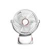 Compact Rechargeable Clip-on USB Fan for Desktop/Home/Dorms