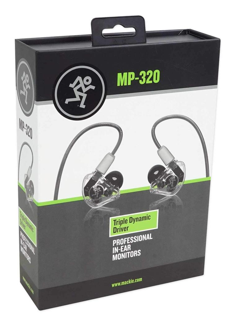 MACKIE In-Ear Monitor Earphones 1.5m MP-320