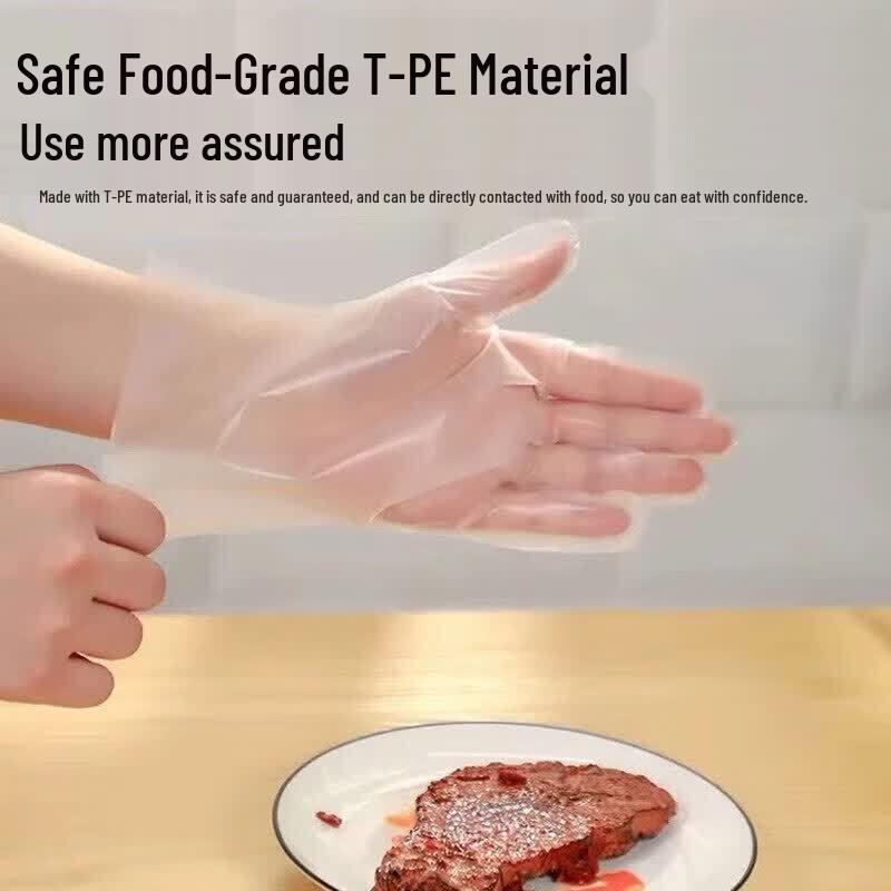 Lingnuo Disposable T-PE Food Grade Gloves