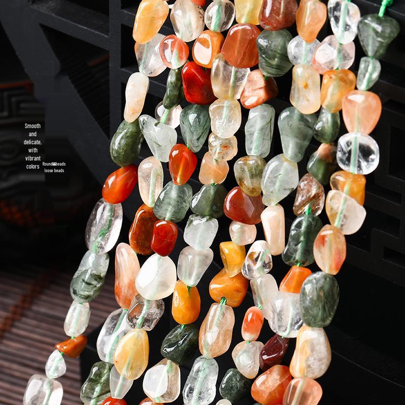 Natural Irregular Crystal Beads 6-8mm for Handmade DIY Jewelry and Accessories