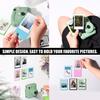 5/10 Stück 3-Zoll Magnetischer Fotorahmen für Fujifilm Instax Mini Polaroid Bilder Kühlschrank-Displaybild Für Küche Zuhause Geschenk