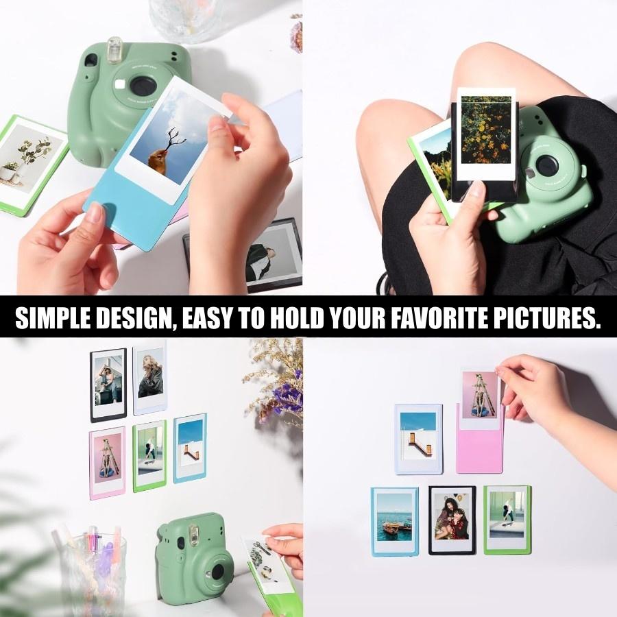 5/10 Stück 3-Zoll Magnetischer Fotorahmen für Fujifilm Instax Mini Polaroid Bilder Kühlschrank-Displaybild Für Küche Zuhause Geschenk