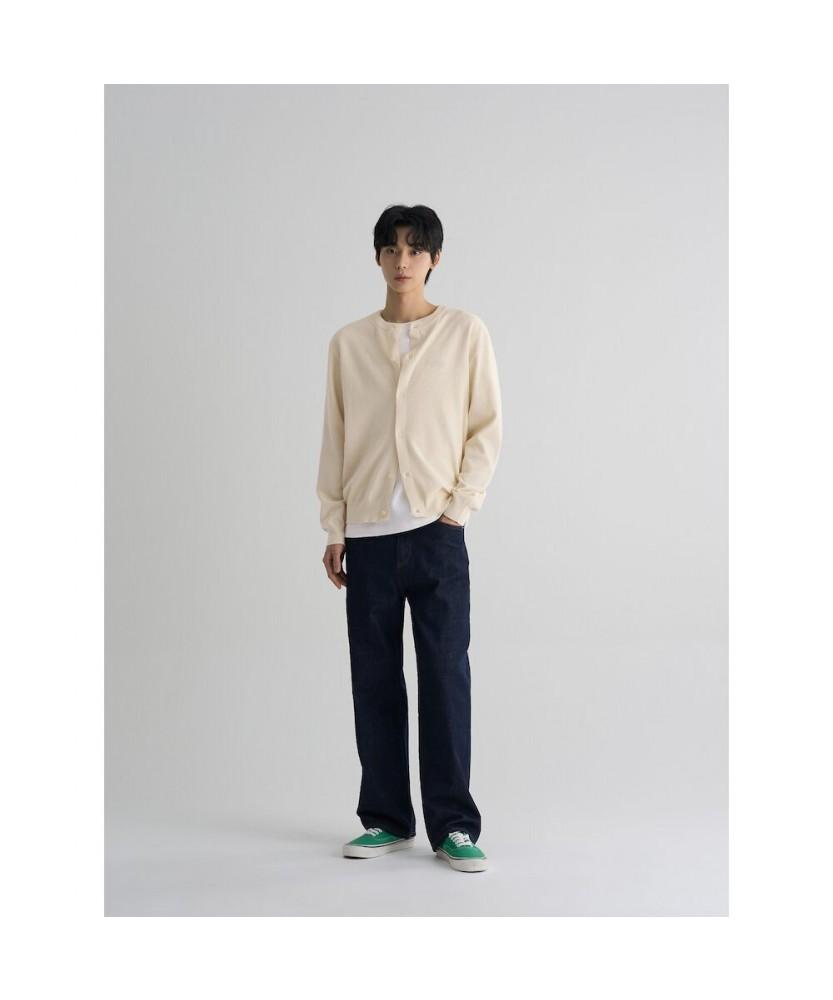 8seconds Cool Touch Cotton Round Cardigan Ivory