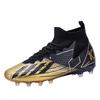 New high-top football shoes, men's and women's broken nails and long nails, student adult grass training shoes