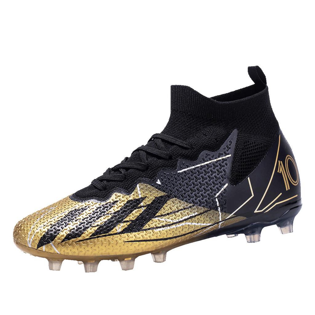 New high-top football shoes, men's and women's broken nails and long nails, student adult grass training shoes