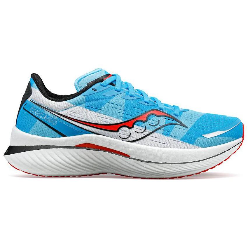 Saucony Endorphin Speed 3 Fabric Abrasion Resistant, Breathable, Lightweight Low top Running Shoes Men's Blue White Red S20756-23(M)