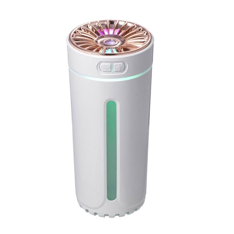 Wireless Car Air Humidifier Timing Auto-off USB Diffuser 300ml Portable Humidification Mist Maker Equipment for Bedside