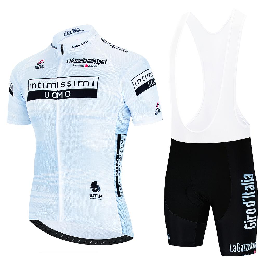 Tour De Italia Giro Cycling Jersey Bib Short Set 2025 Mens Mountain Bicycle Clothing Short Sleeve Suit Sports MTB Bike Training
