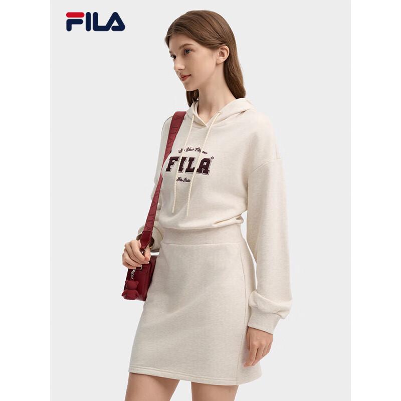 Fila Women's Hooded Knit Sweatshirt Dress