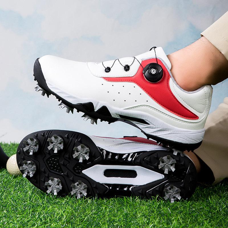 Wasserdichte spikeless Golfschuhe für Herren - Rutschfest, Atmungsaktiv, Sommerstil